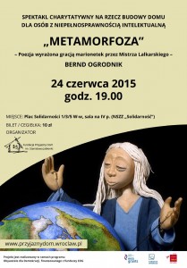Plakat Metamorfoza_Fundacja Przyjazny Dom